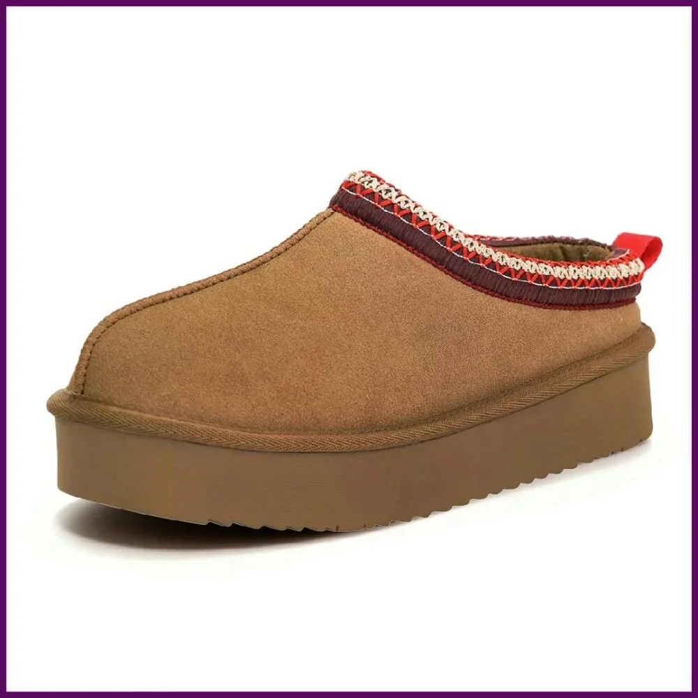 Women's Platform Slippers Memory Foam Arch Support Non-Slip Sole - Picture 1 of 7